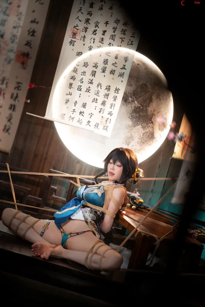 水淼Aqua cosplay Ruan Mei – Honkai:Star Rail “72 photos”