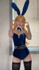 Celebi cosplay – Bunny Zelda