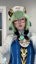 Celebi cosplay – Sucrose