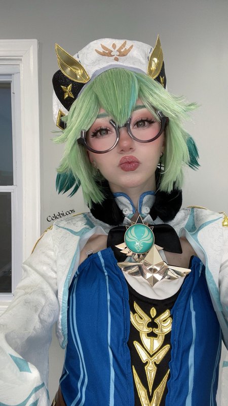 Celebi cosplay – Sucrose