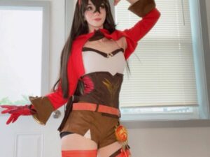 Celebi cosplay – Amber