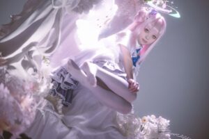 【矢量鱼】蔚蓝档案，圣园未花cos.mika