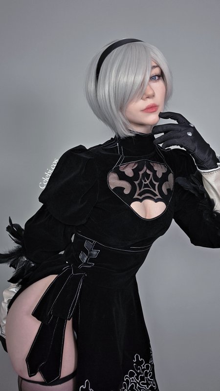 Celebi cosplay – 2B