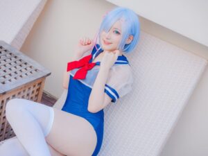 幼愛Youmeko – 蕾姆泳装