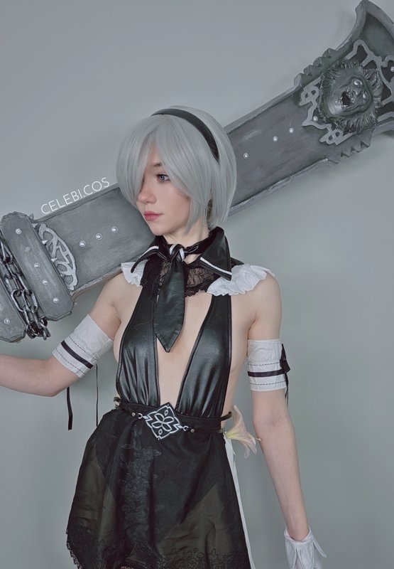 Celebi cosplay – 2B
