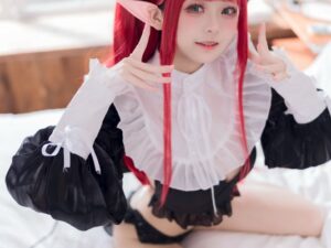 九柒喵 – 更衣人偶坠入爱河 魅魔利兹
