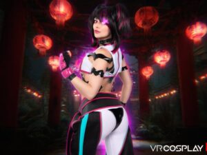 [VRCosplayX] Jewelz Blu as Juri (Street Fighter)