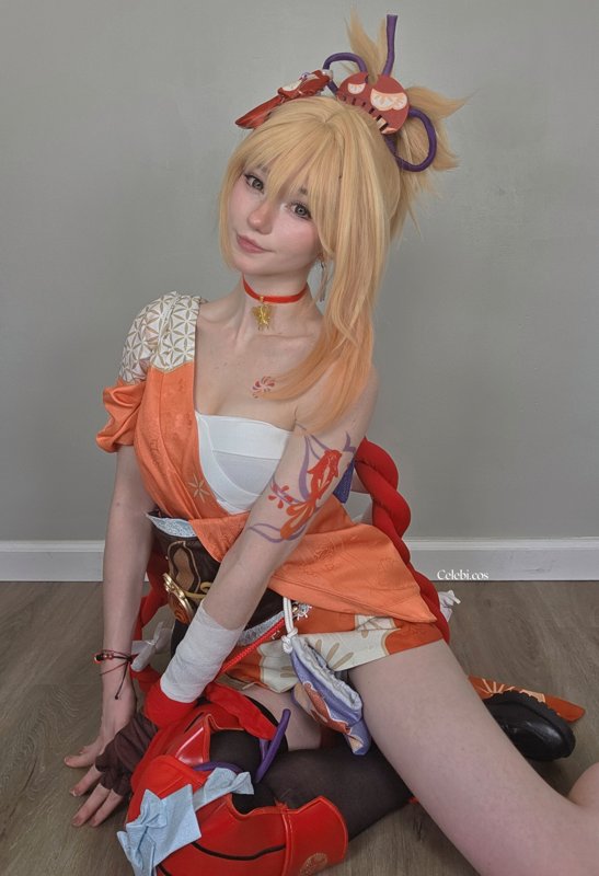 Celebi cosplay – Yoimiya