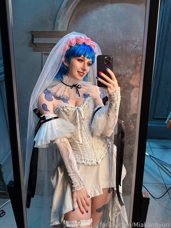 Mik Allen(miakanayuri) – Powder Bride Fansly