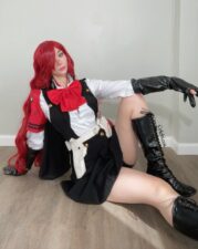 Celebi cosplay – Mitsuru